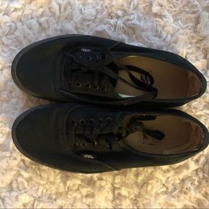 Black Vans